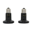 Lâmpada de Cerâmica para aquecimento de Répteis . Não emite radiação UV . 25W 50 W 75 W e 100 W