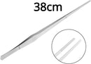 Pinça para alimentação de Répteis 38 cm Reta - Aço Inoxidável