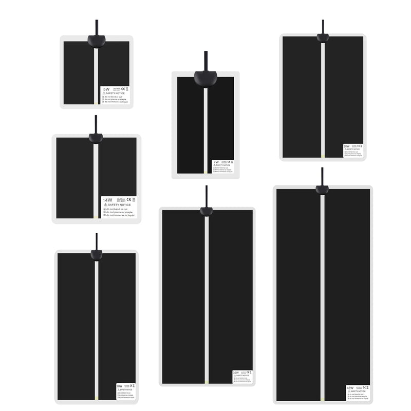 Placa aquecedora para Répteis de tamanhos variados 220 V