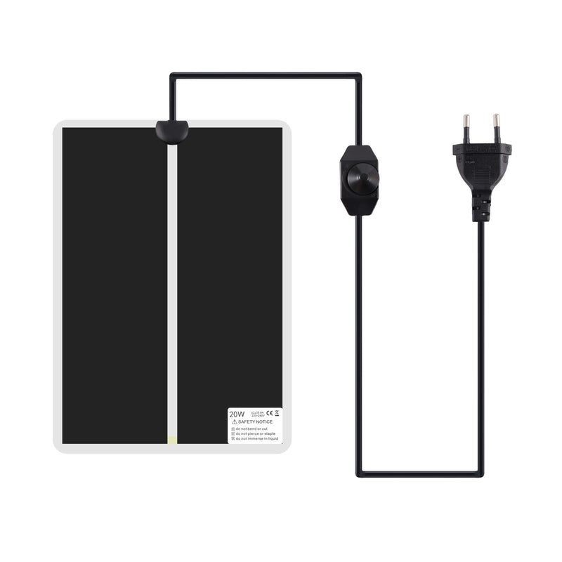 Placa aquecedora para Répteis de tamanhos variados 220 V